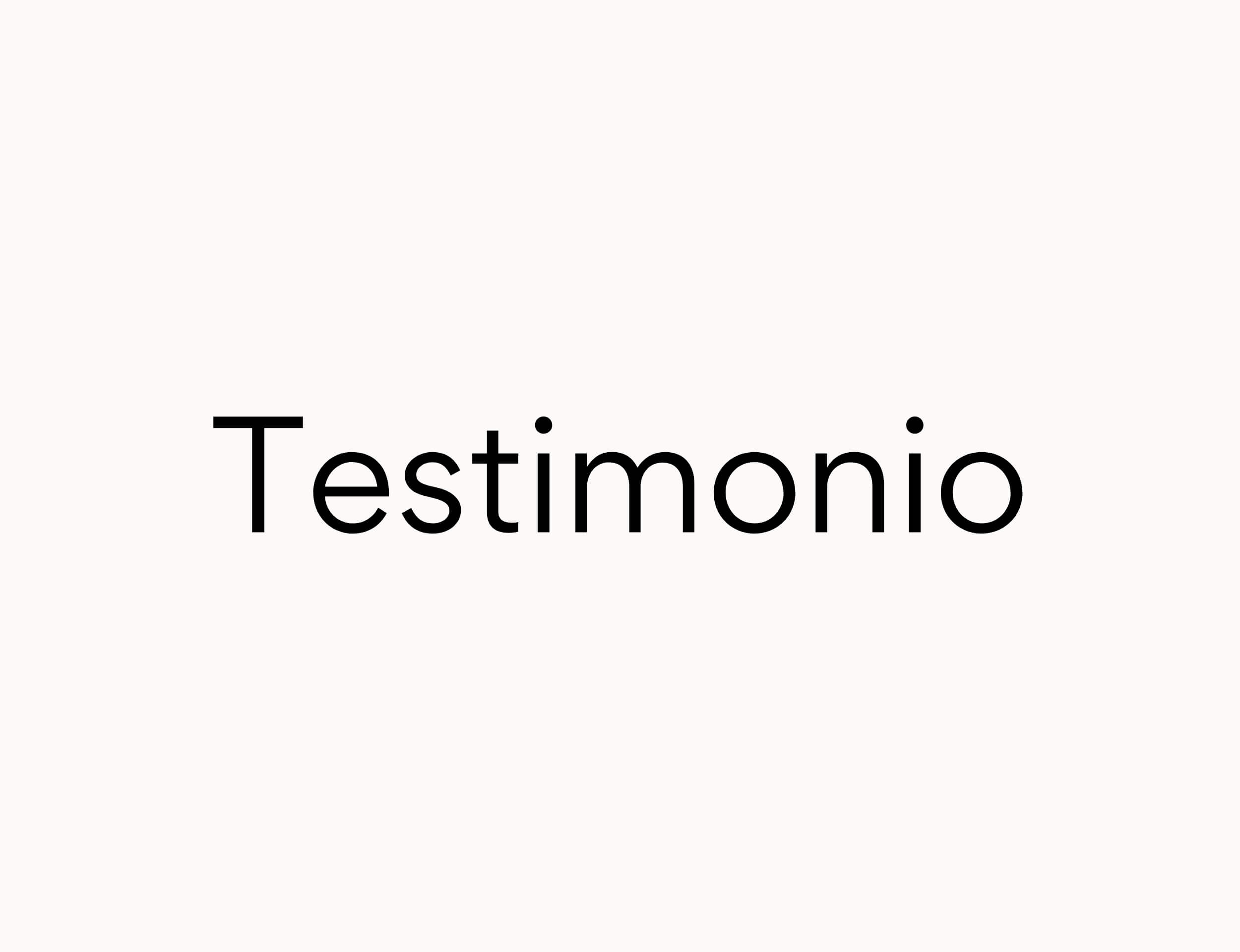 testimonio imagen